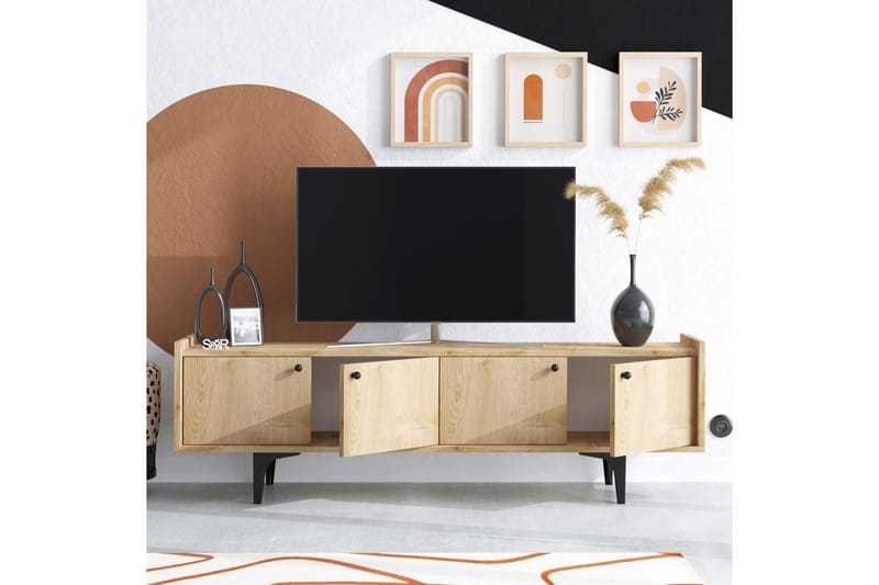 Desgrar Tv-bänk 150x57 cm - Möbler - Tv möbel & mediamöbel - TV bänk & mediabänk