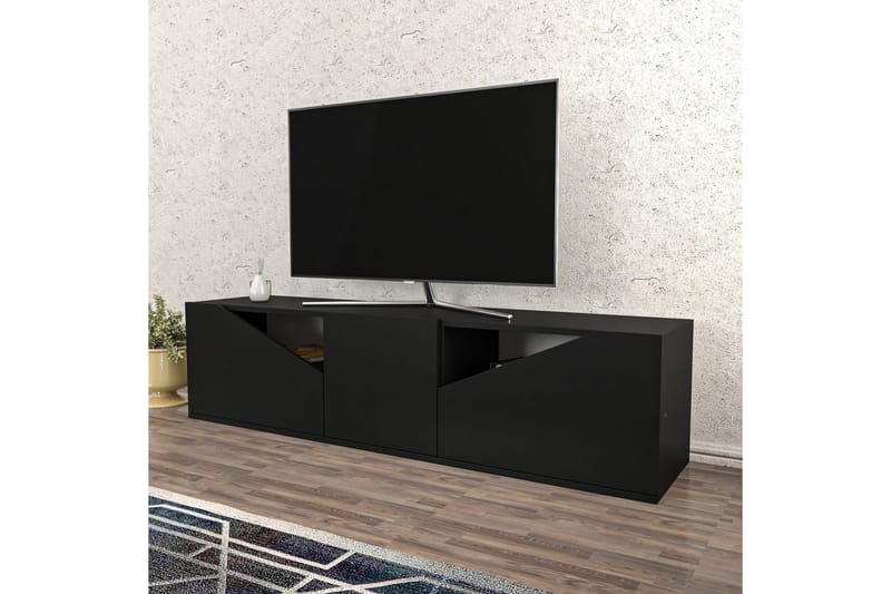 Desgrar Tv-bänk 160x40 cm - Antracit - TV bänk & mediabänk