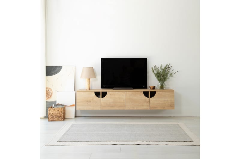 Grotte Tv-bänk 180 cm - Ek - TV bänk & mediabänk