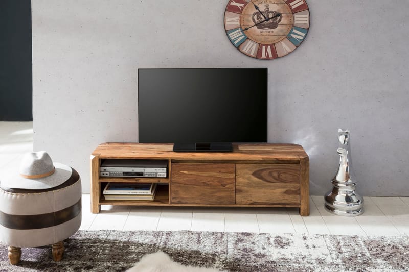 Hafsah TV-Bänk 140 cm - Trä/natur - Möbler - Tv möbel & mediamöbel - TV bänk & mediabänk