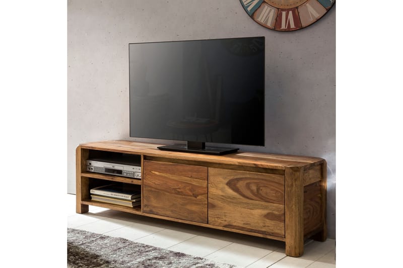 Hafsah TV-Bänk 140 cm - Trä/natur - Möbler - Tv möbel & mediamöbel - TV bänk & mediabänk