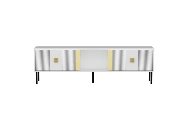 Portes Tv-bänk 150 cm - Guld - TV bänk & mediabänk