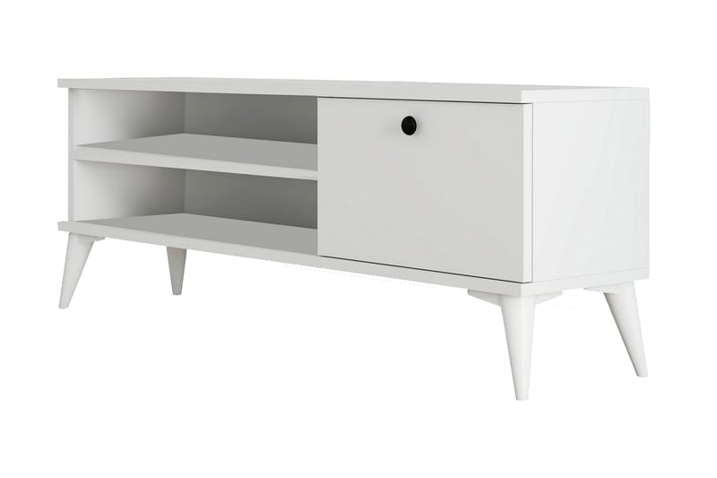 Reyne Tv-bänk 120 cm - Vit - Möbler - Tv möbel & mediamöbel - TV bänk & mediabänk