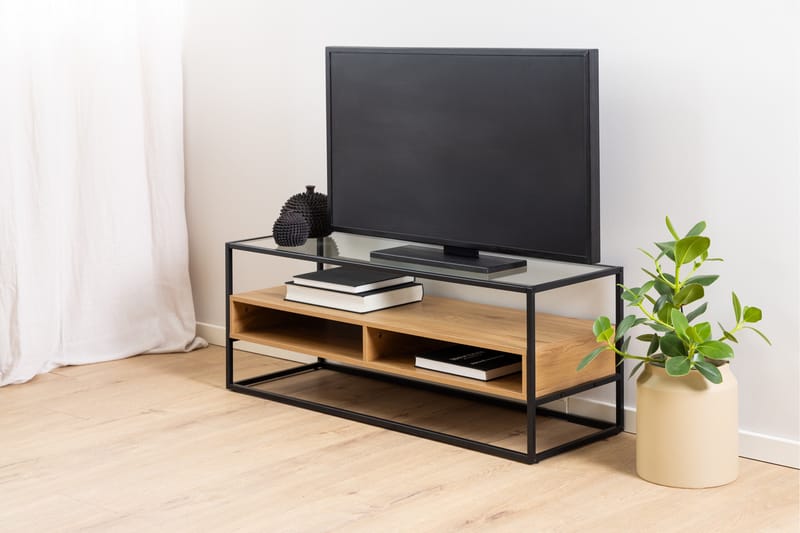 Sakila Tv-bänk 40 cm - Transparent - TV bänk & mediabänk