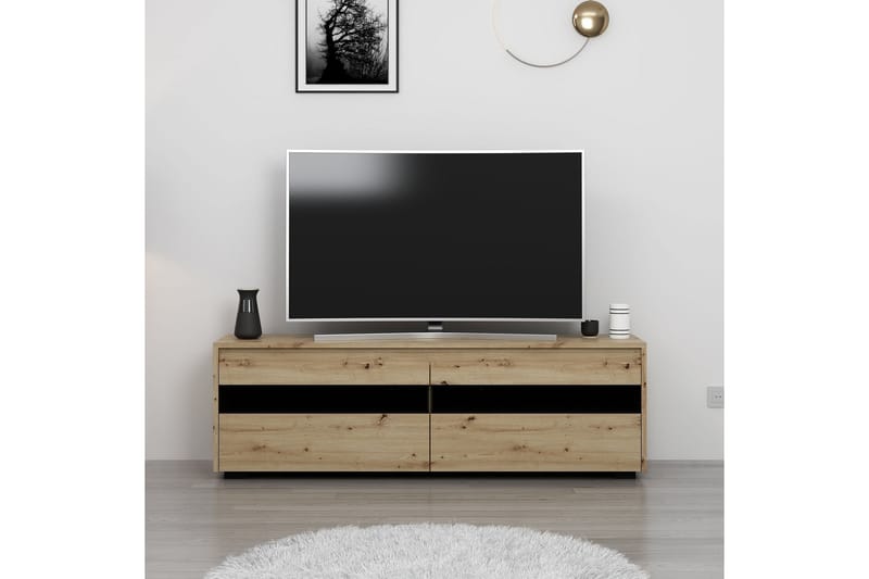 Valery Tv-bänk 150 cm - Valnöt - Möbler - Tv möbel & mediamöbel - TV bänk & mediabänk