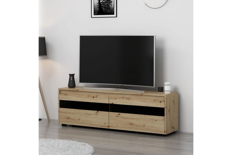 Valery Tv-bänk 150 cm - Valnöt - Möbler - Tv möbel & mediamöbel - TV bänk & mediabänk