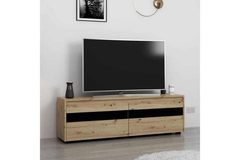 Valery Tv-bänk 150 cm - Valnöt - Möbler - Tv möbel & mediamöbel - TV bänk & mediabänk