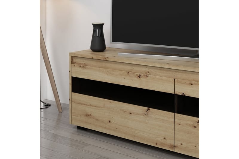 Valery Tv-bänk 150 cm - Valnöt - Möbler - Tv möbel & mediamöbel - TV bänk & mediabänk