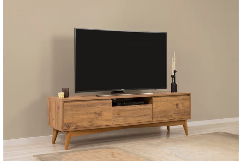 Valsot Tv-bänk 170 cm - Brun - Möbler - Tv möbel & mediamöbel - TV bänk & mediabänk