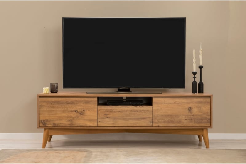 Valsot Tv-bänk 170 cm - Brun - Möbler - Tv möbel & mediamöbel - TV bänk & mediabänk