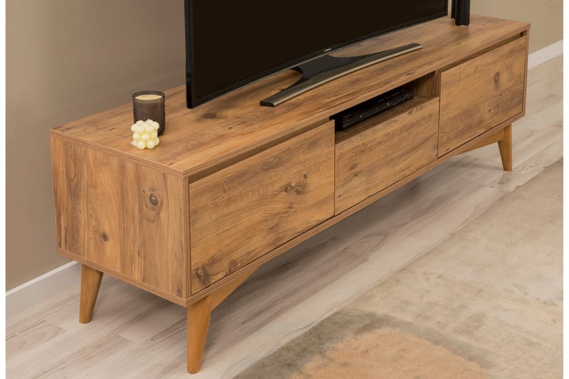 Valsot Tv-bänk 170 cm - Brun - Möbler - Tv möbel & mediamöbel - TV bänk & mediabänk