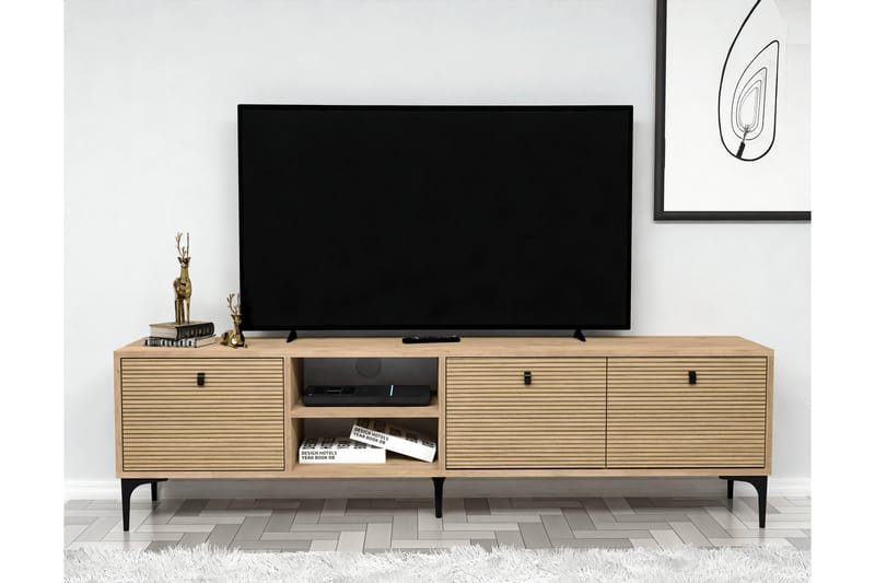 Vision Tv-bänk 180 cm - Ek - Möbler - Tv möbel & mediamöbel - TV bänk & mediabänk