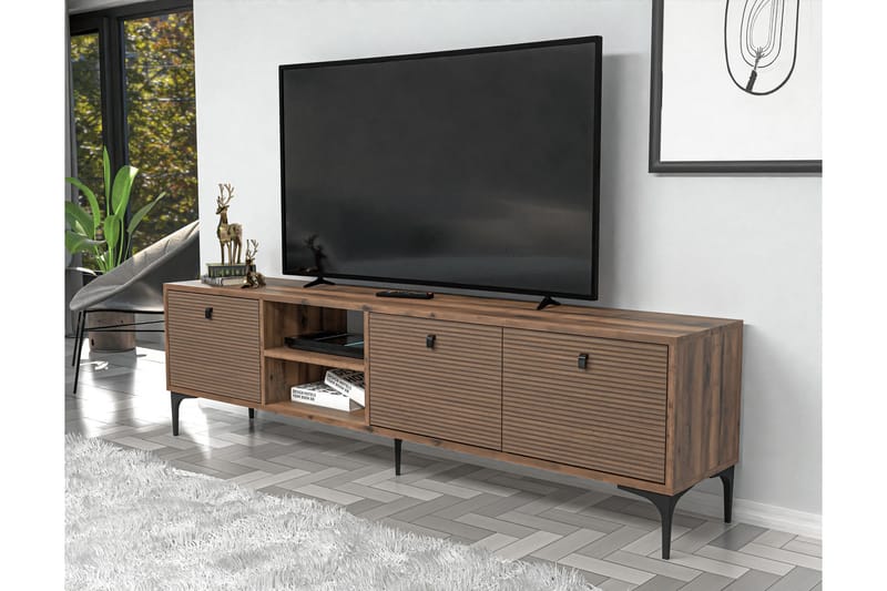 Vision Tv-bänk 180 cm - Valnöt - Möbler - Tv möbel & mediamöbel - TV bänk & mediabänk