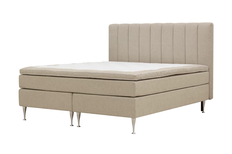 Hilton High Komplett Sängpaket 180x200 cm - Beige - Möbler - Säng - Kontinentalsäng