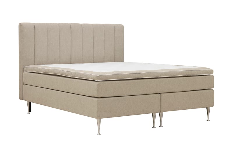 Hilton High Komplett Sängpaket 180x200 cm - Beige - Möbler - Säng - Kontinentalsäng