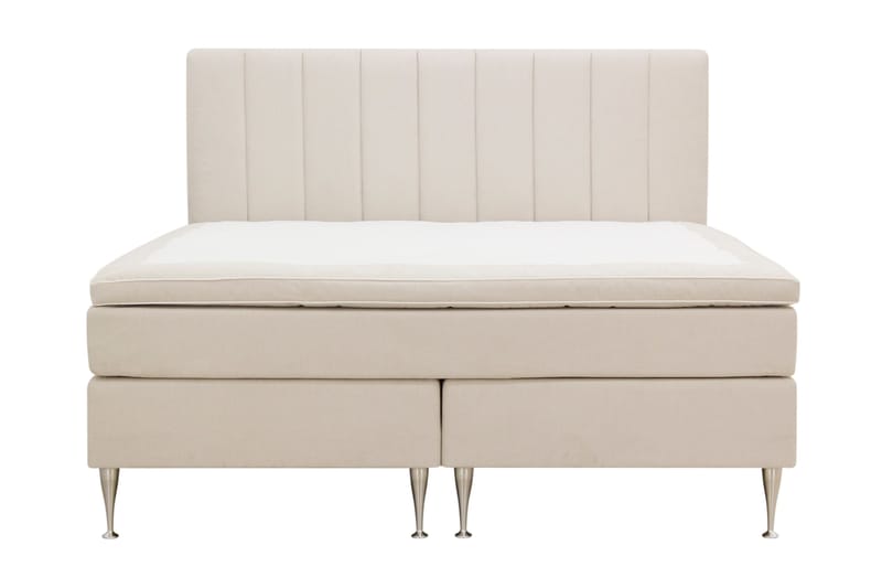 Hilton High Komplett Sängpaket 180x200 cm - Ljusbeige - Möbler - Säng - Komplett sängpaket