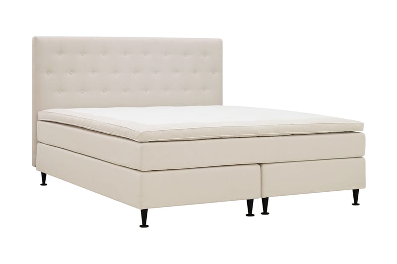 Hilton Plus Komplett Sängpaket 160x200 cm - Beige - Möbler - Säng - Komplett sängpaket