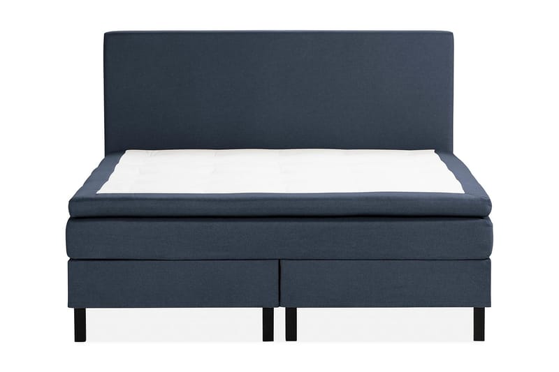 Scarlett Sängpaket 150x200 Latexmadrass - Slät gavel Blå - Komplett sängpaket - Kontinentalsäng