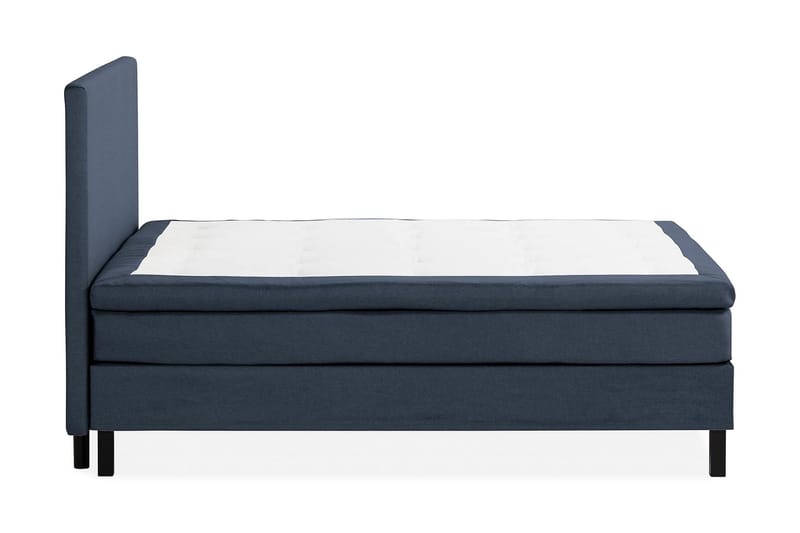 Scarlett Sängpaket 150x200 Memorymadrass - Slät gavel Blå - Komplett sängpaket - Kontinentalsäng