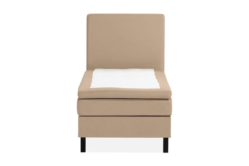 Scarlett Sängpaket 90x200 Skummadrass - Slät gavel Beige - Komplett sängpaket - Kontinentalsäng