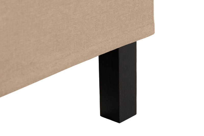 Scarlett Sängpaket 90x200 Skummadrass - Slät gavel Beige - Komplett sängpaket - Kontinentalsäng