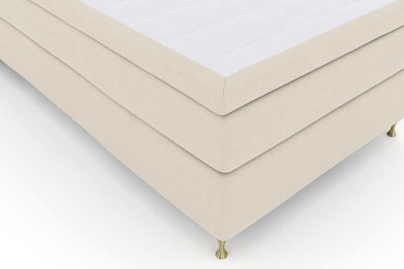 Select No 4 Komplett Sängpaket 120x200 Fast - Beige/Guld - Komplett sängpaket - Kontinentalsäng