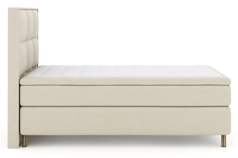 Select No 4 Komplett Sängpaket 120x200 Fast - Beige/Koppar - Komplett sängpaket - Kontinentalsäng