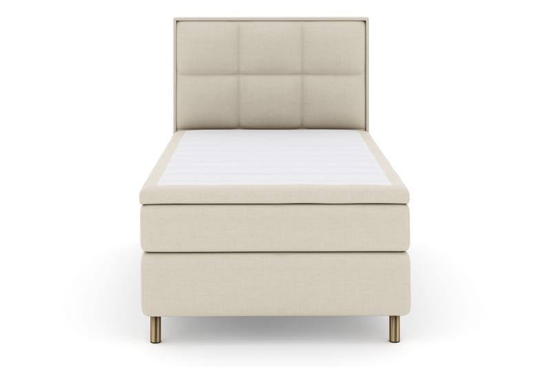 Select No 4 Komplett Sängpaket 120x200 Fast - Beige/Koppar - Komplett sängpaket - Kontinentalsäng