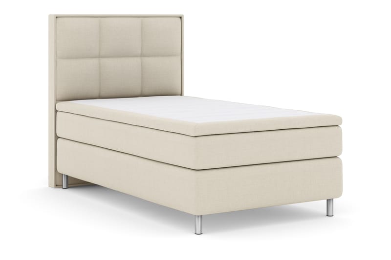 Select No 4 Komplett Sängpaket 120x200 Fast - Beige/Metall - Möbler - Säng - Komplett sängpaket