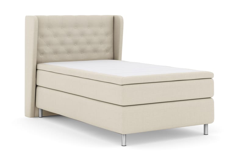 Select No 4 Komplett Sängpaket 120x200 Fast - Beige/Metall - Möbler - Säng - Komplett sängpaket