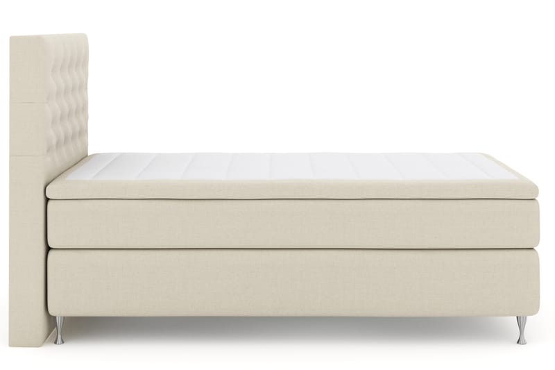 Select No 4 Komplett Sängpaket 120x200 Fast - Beige/Silver - Möbler - Säng - Komplett sängpaket