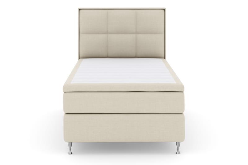 Select No 4 Komplett Sängpaket 120x200 Fast - Beige/Silver - Möbler - Säng - Komplett sängpaket