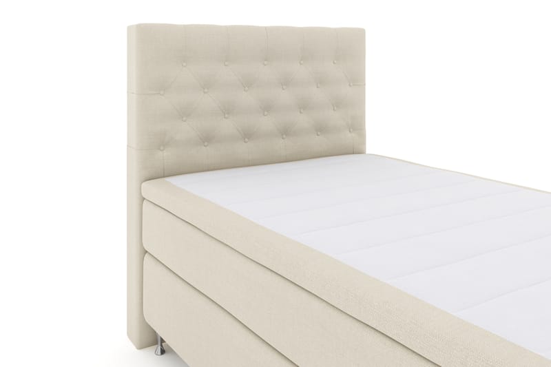 Select No 4 Komplett Sängpaket 120x200 Fast - Beige/Silver - Möbler - Säng - Komplett sängpaket