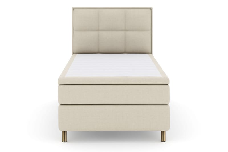 Select No 4 Komplett Sängpaket 120x200 Medium - Beige/Koppar - Komplett sängpaket - Kontinentalsäng