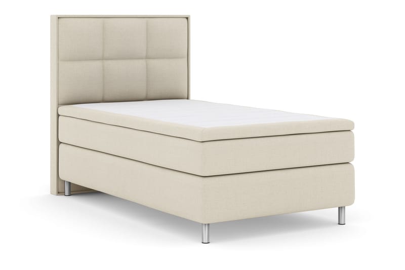 Select No 4 Komplett Sängpaket 120x200 Medium - Beige/Metall - Möbler - Säng - Komplett sängpaket