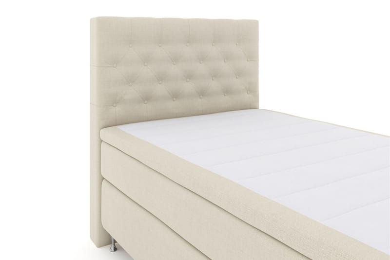 Select No 4 Komplett Sängpaket 120x200 Medium - Beige/Silver - Möbler - Säng - Komplett sängpaket