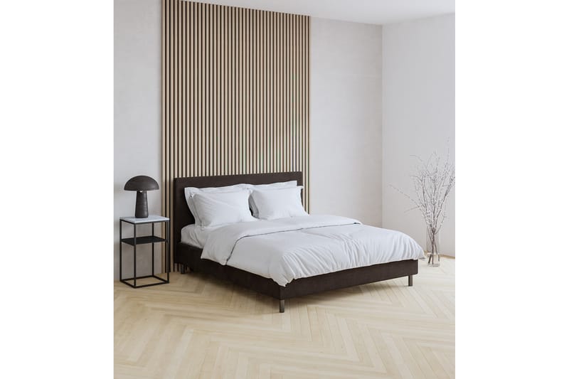 Divine Sängpaket - 140x200 Beige (+Fler val) - Komplett sängpaket - Kontinentalsäng