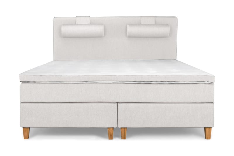 Elite Basic Komplett Sängpaket Kontinentalsäng 160x200 cm - Beige - Komplett sängpaket - Kontinentalsäng - Dubbelsäng