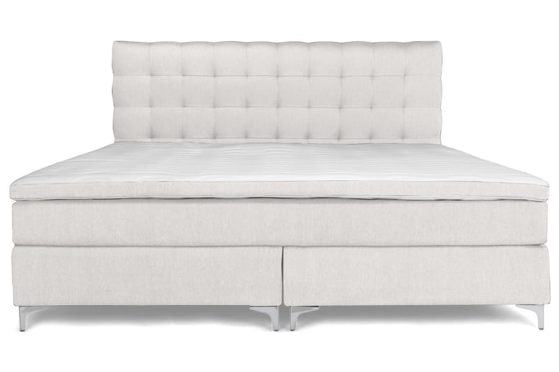 Elite Lyx Komplett Sängpaket Kontinentalsäng 210x210 cm - Beige - Komplett sängpaket - Kontinentalsäng - Dubbelsäng - Familjesäng