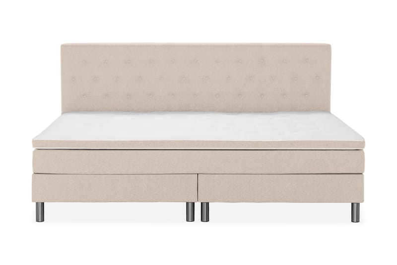 Ella Familjesäng Sängpaket 240x210  cm - (+Fler val) Beige - Kontinentalsäng