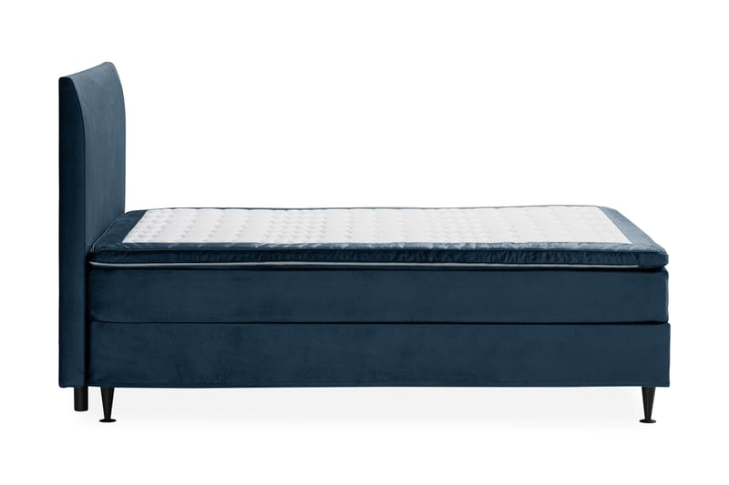 Happy Plus Sängpaket Kontinentalsäng 140x200 cm  - Mörkblå - Kontinentalsäng