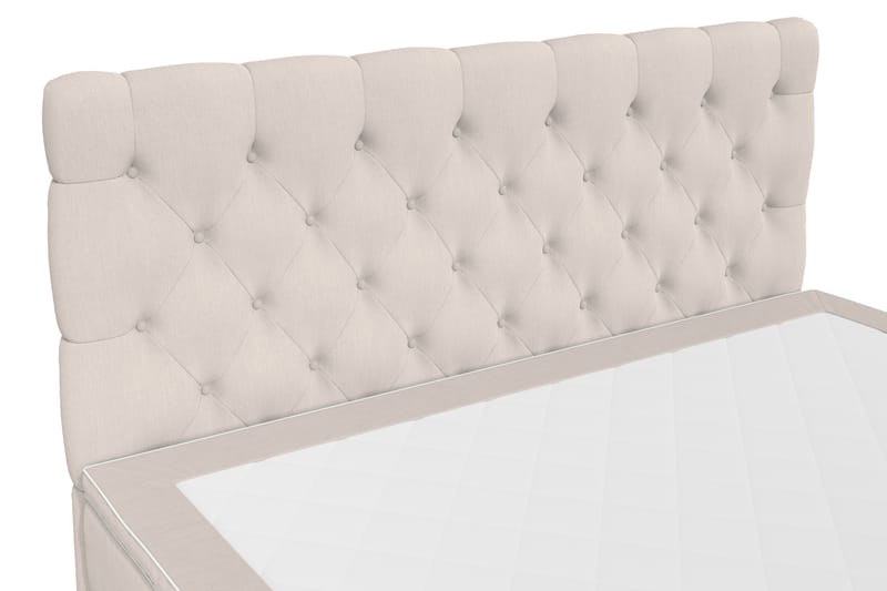 Hilton Lyx Kontinentalsäng 210x210 cm - Beige / Ljus - Möbler - Säng - Kontinentalsäng