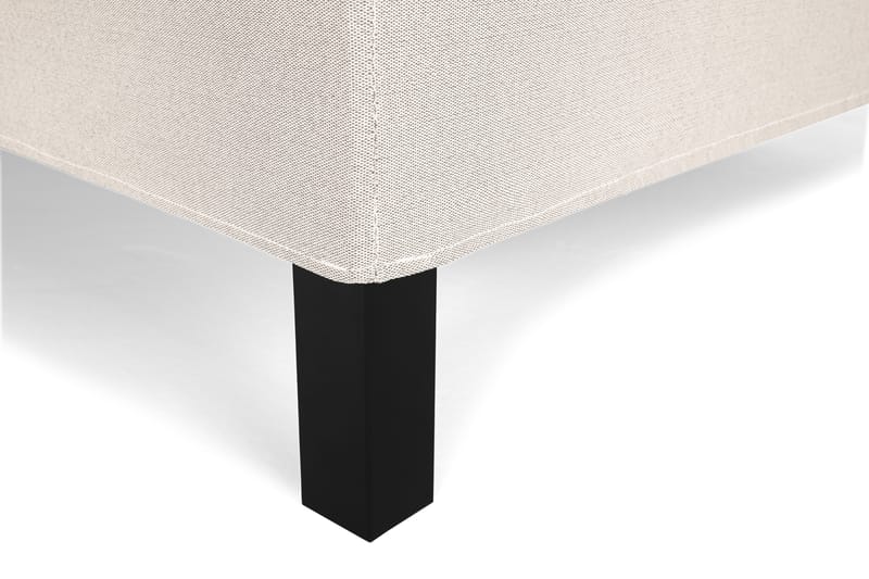 Lucky Komplett Sängpaket 120x200 cm Skummadrass Diamant gavel - Beige - Möbler - Säng - Komplett sängpaket