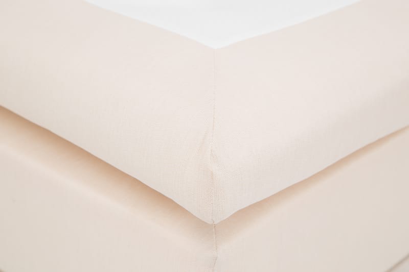 Lucky Komplett Sängpaket 120x200 Polyeter Slät Sänggavel - Beige - Möbler - Säng - Komplett sängpaket