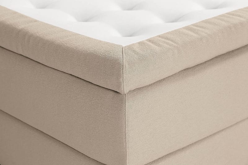 Oslo Lyx Kontinentalsäng Boucle 120x200 - Beige - Möbler - Säng - Komplett sängpaket