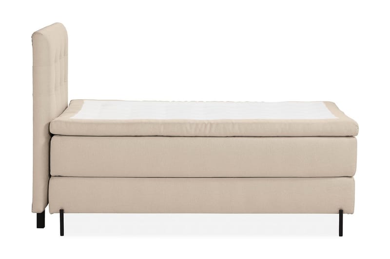 Oslo Lyx Sängpaket Kontinentalsäng 120x200 cm - Beige - Möbler - Säng - Komplett sängpaket