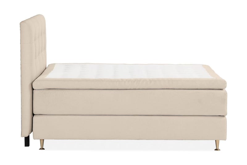 Oslo Lyx Sängpaket Kontinentalsäng 160x200 cm - Beige - Möbler - Säng - Komplett sängpaket