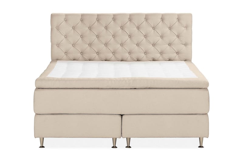 Oslo Lyx S�ängpaket Kontinentalsäng 180x200 cm - Beige - Möbler - Säng - Komplett sängpaket