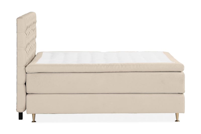 Oslo Lyx Sängpaket Kontinentalsäng 180x200 cm - Beige - Möbler - Säng - Komplett sängpaket