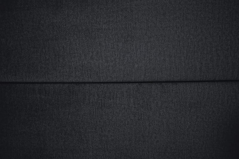 Royal Velvet Komplett Sängpaket 160x200 cm - Svart med Höga Silverben - Möbler - Säng - Komplett sängpaket